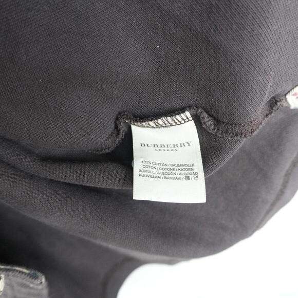 Burberry Shirt Men's L Brown Polo Collar - Picture 5 of 6